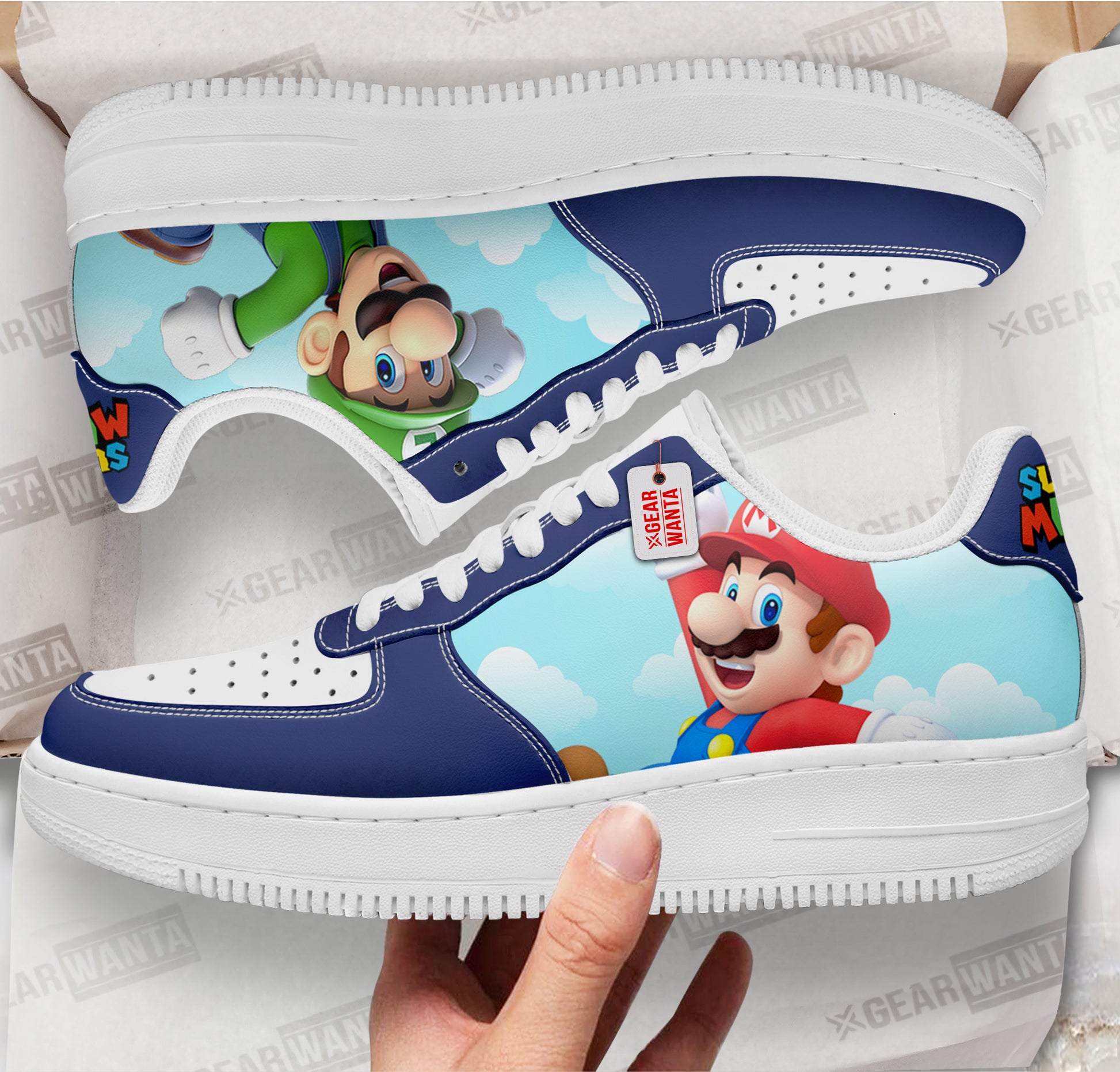 Mario and Luigi Air Sneakers Collection-Gearwanta- 1- -Gearwanta