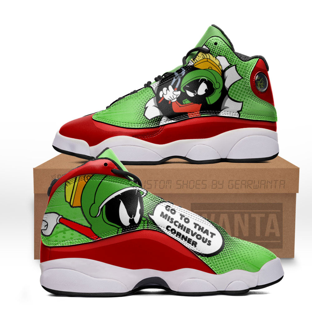 Marvin J13 Sneakers Custom Comic Style Shoes-Gear Wanta