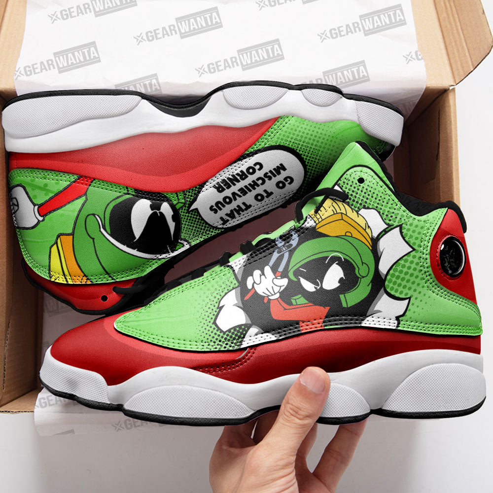 Marvin J13 Sneakers Custom Comic Style Shoes-Gear Wanta