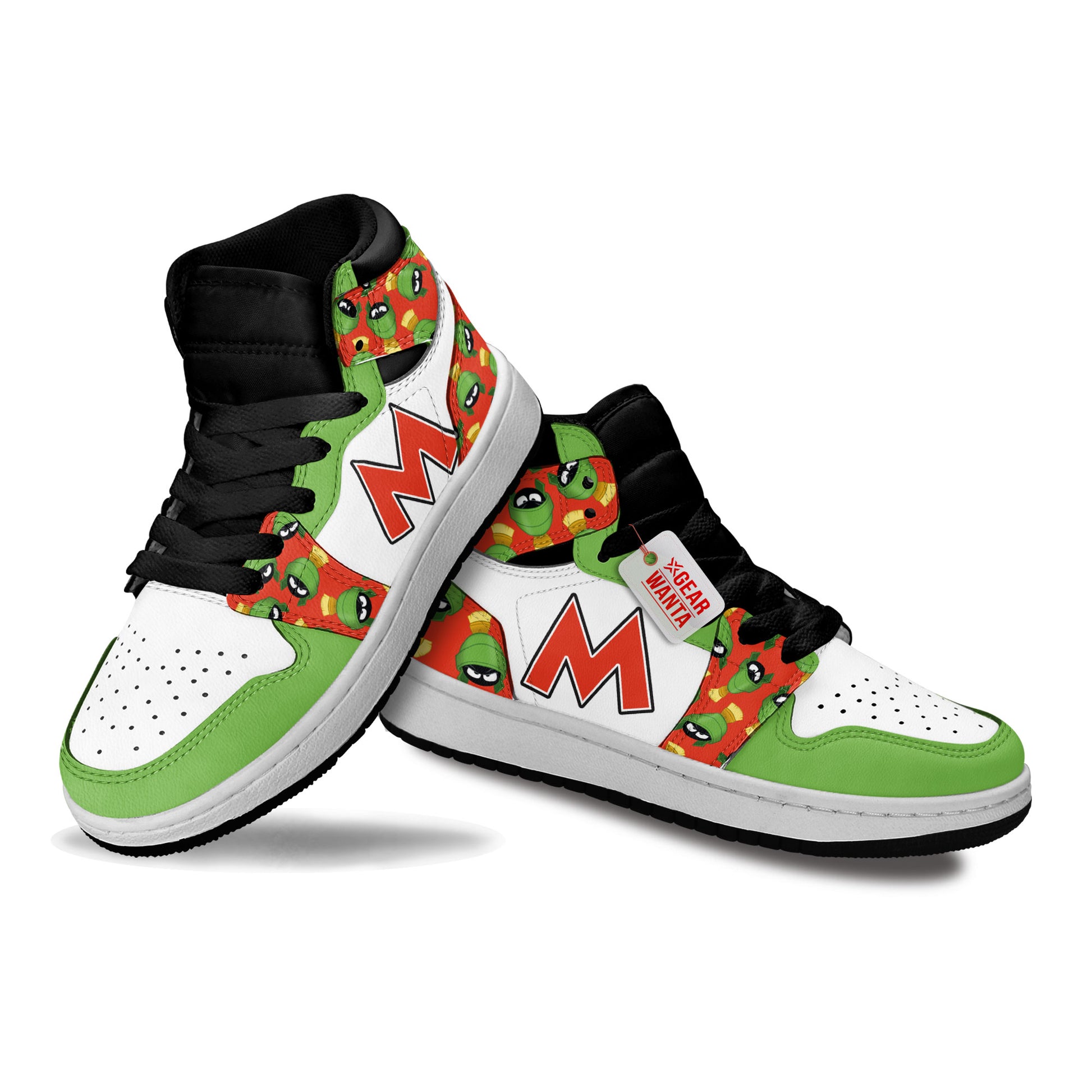 Marvin The Martian Kid J1s Sneakers Cartoon Collection - Gearwanta.com