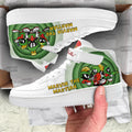 Marvin the Martian Air Mid Shoes Custom Looney Tunes Sneakers-Gear Wanta