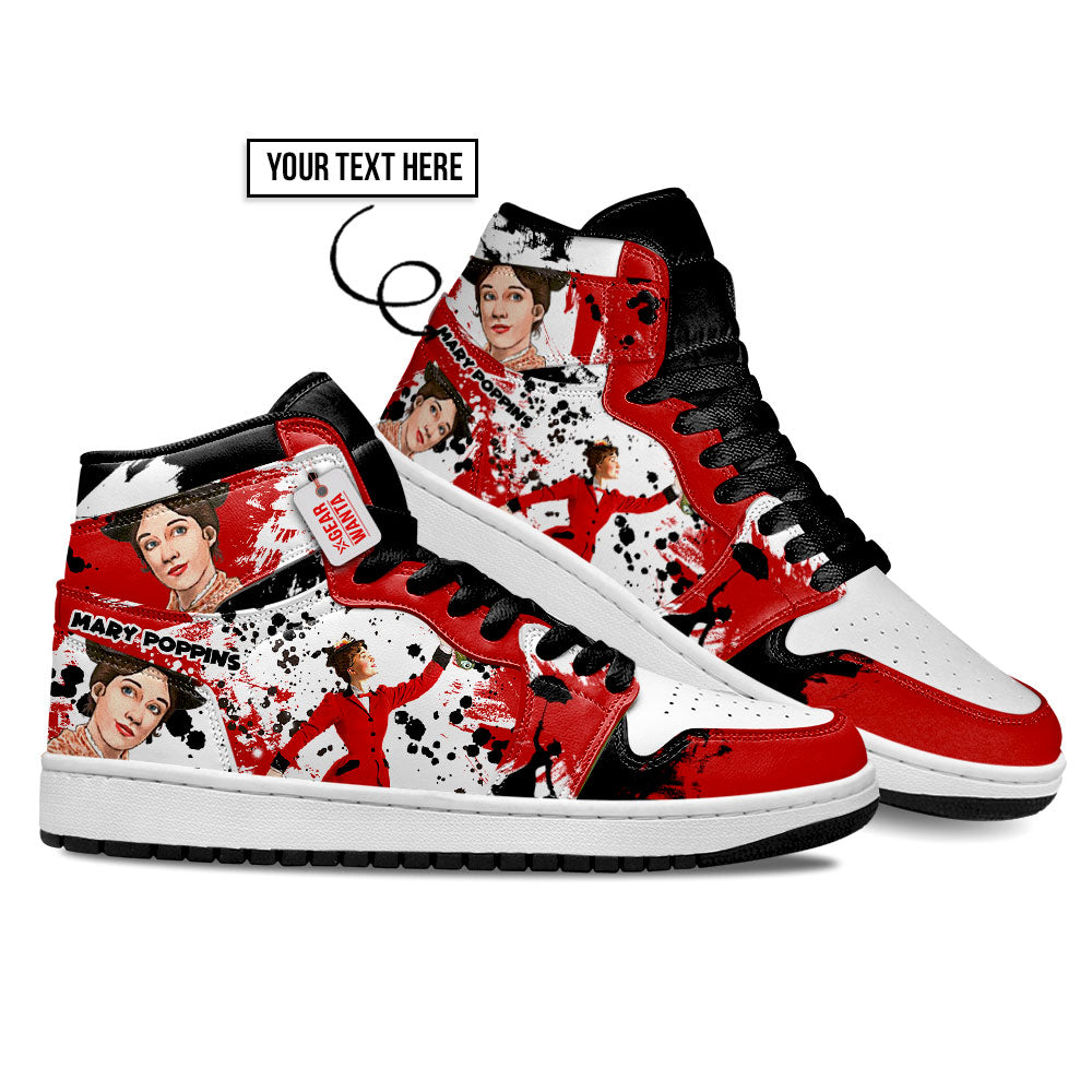 Mary Poppins J1 Shoes Custom For Fans- gearwanta.com