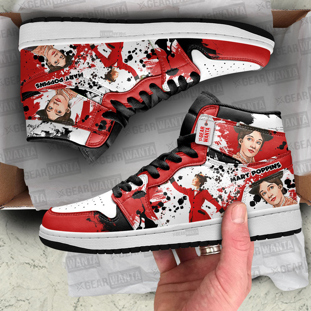 Mary Poppins J1 Shoes Custom For Fans- gearwanta.com