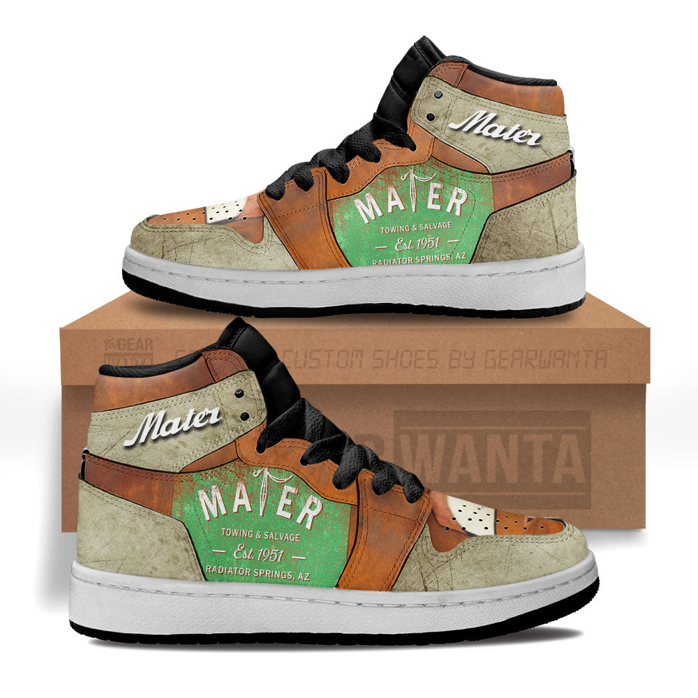 Mater Kid Sneakers Cars Carstoom Movies Custom-Gear Wanta