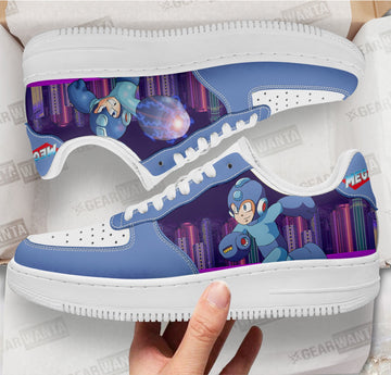 Mega Man Air Sneakers Custom For Gamer Shoes-Gear Wanta