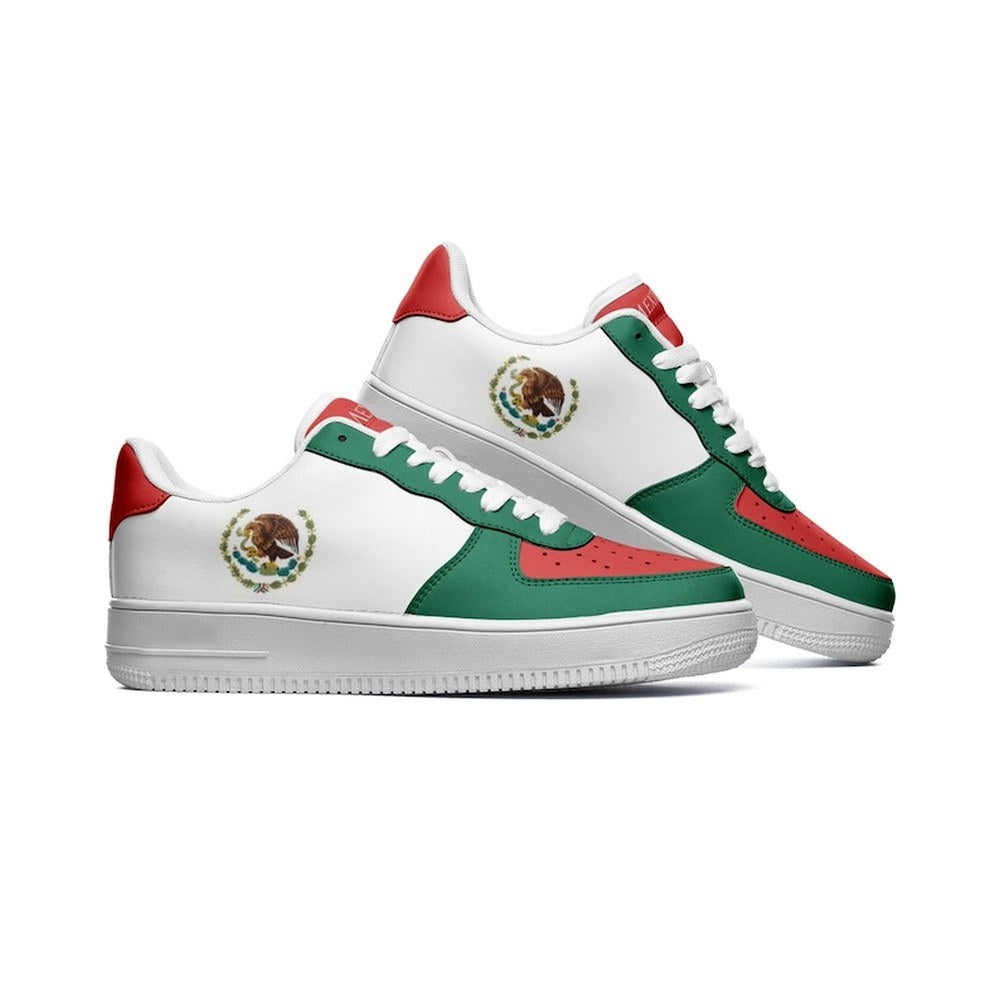 Mexico Flag Air Force Shoes Custom Country