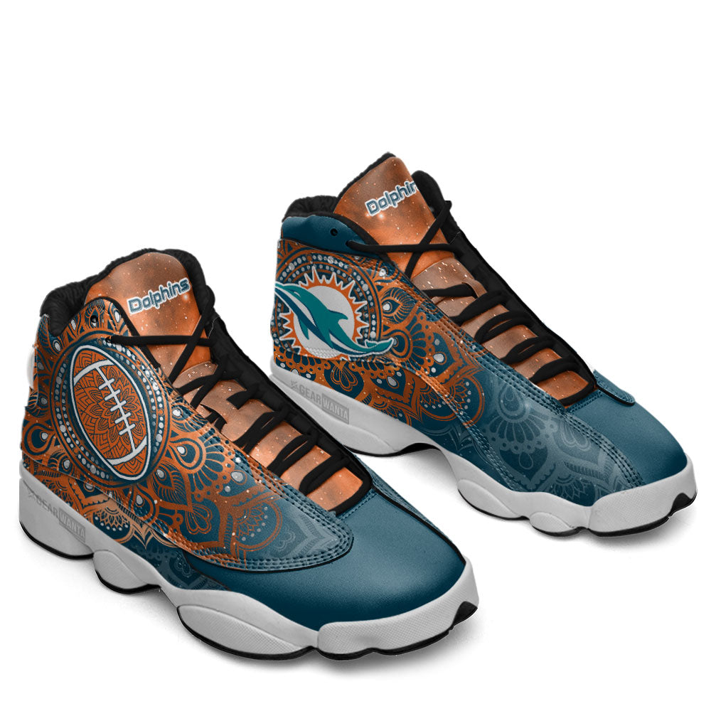 Miami Dolphins J13 Sneakers Custom Shoes-Gear Wanta