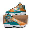 Miami Dolphins J13 SneakersCustom Shoes-Gear Wanta