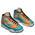 Miami Dolphins J13 SneakersCustom Shoes-Gear Wanta