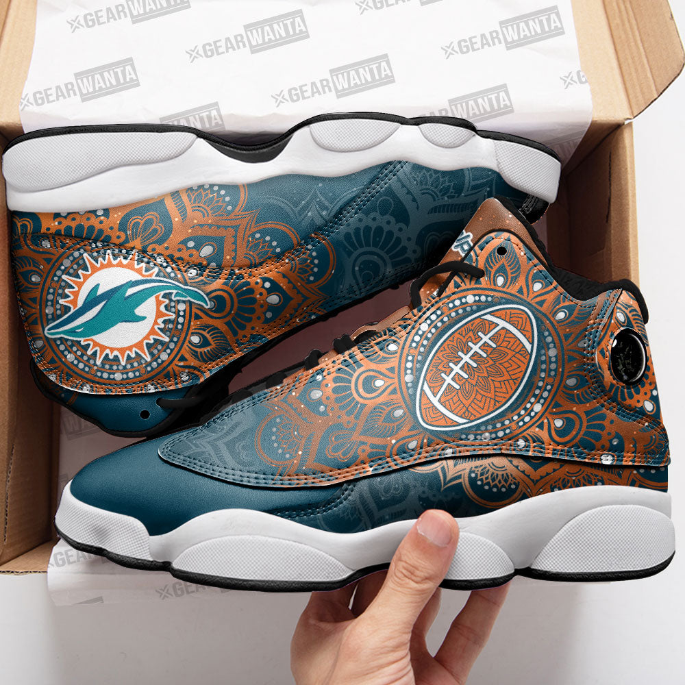 Miami Dolphins J13 Sneakers Custom Shoes-Gear Wanta