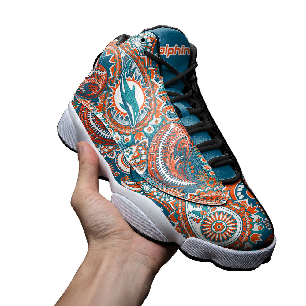 Miami Dolphins J13 Sneakers Custom Shoes-Gear Wanta