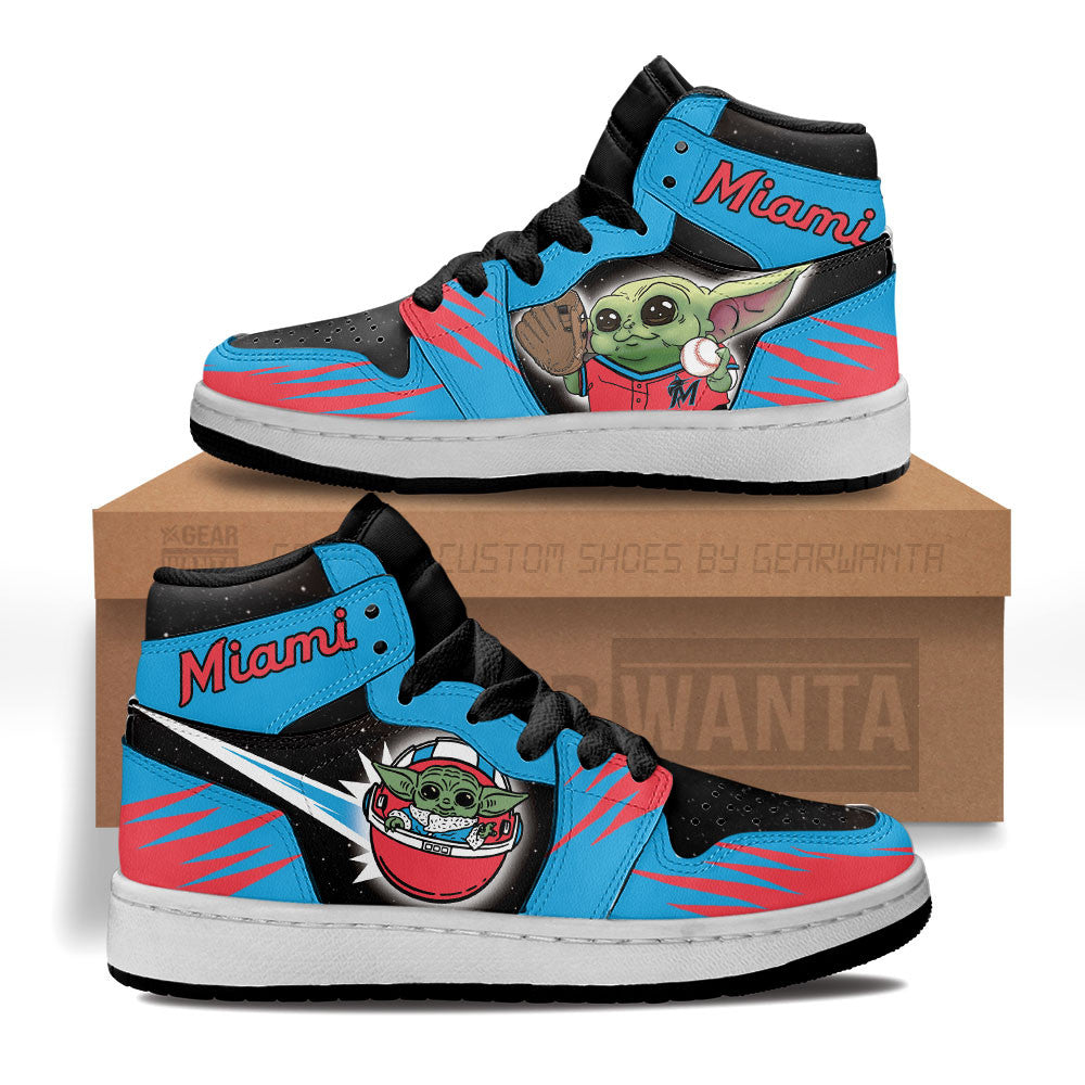 Miami Dolphins Kid Sneakers Custom For Kids-Gear Wanta