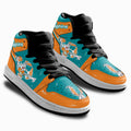 Miami Dolphins Kid Sneakers Custom-Gear Wanta