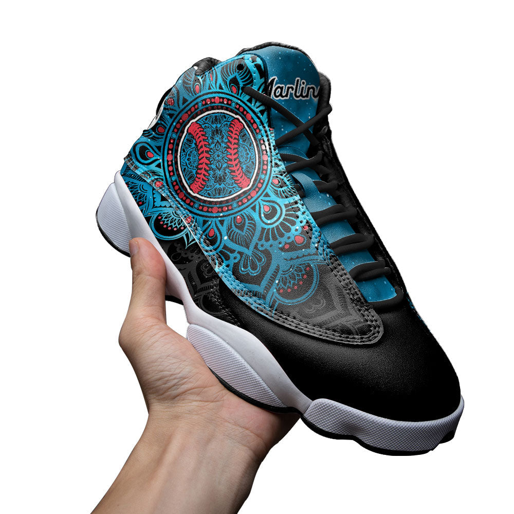 Miami Marlins J13 Sneakers Custom Shoes-Gear Wanta