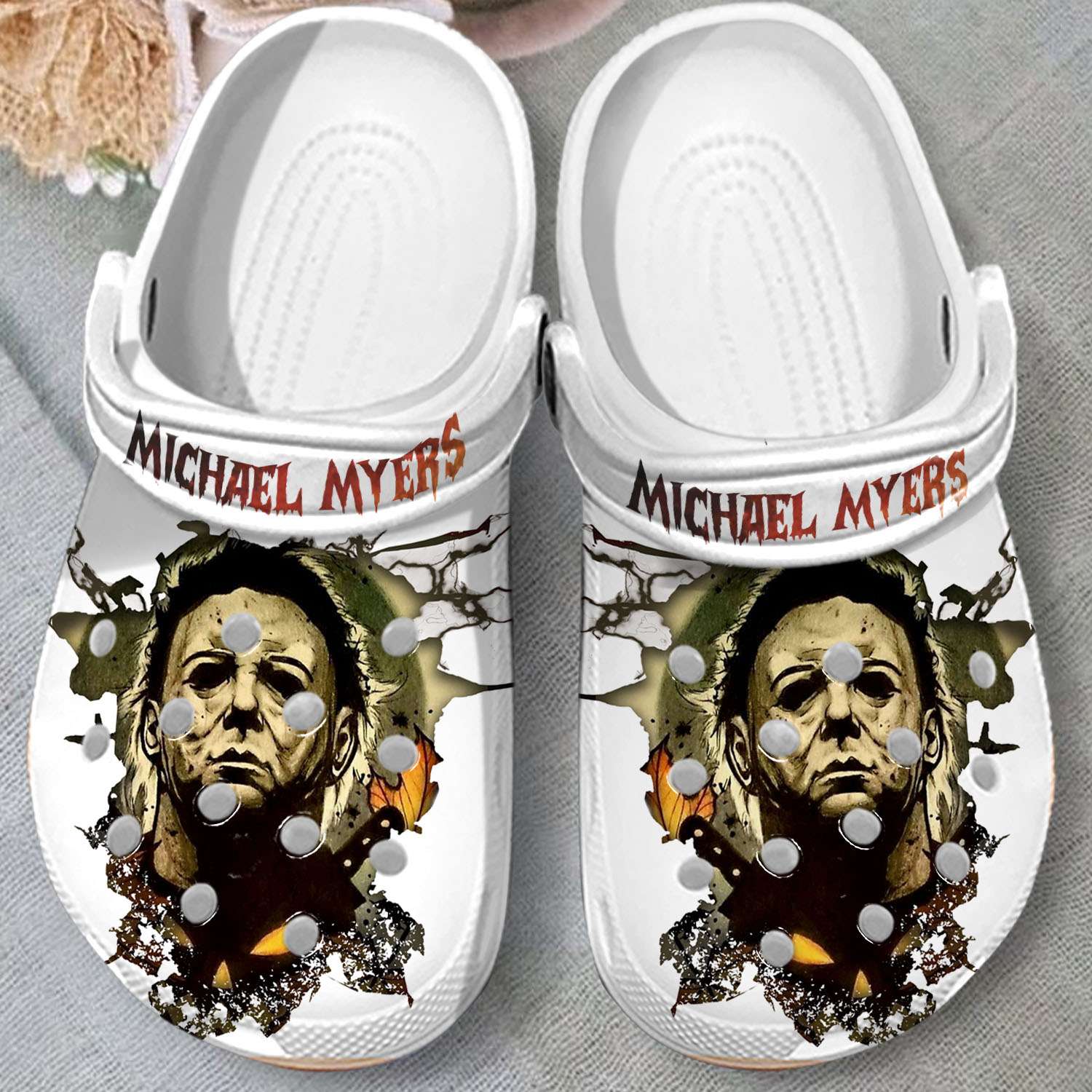 Michael Myers Clogs Personalized Name