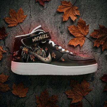 Michael Myers Force Mid Sneakers Just Kill It