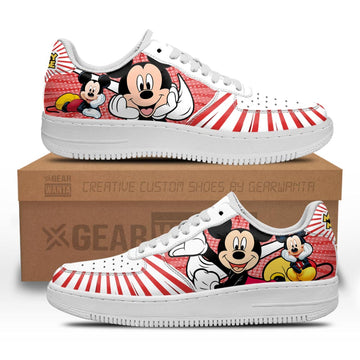 Mickey Air Sneakers Custom Shoes-Gear Wanta