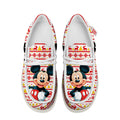 Mickey Christmas Ugly Canvas Loafer Shoes-gearwanta.com