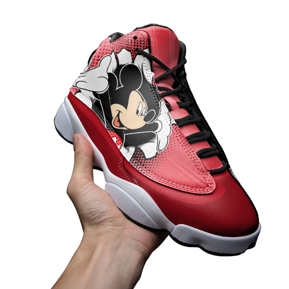 Mickey J13 Sneakers Custom Comic Style Shoes-Gear Wanta