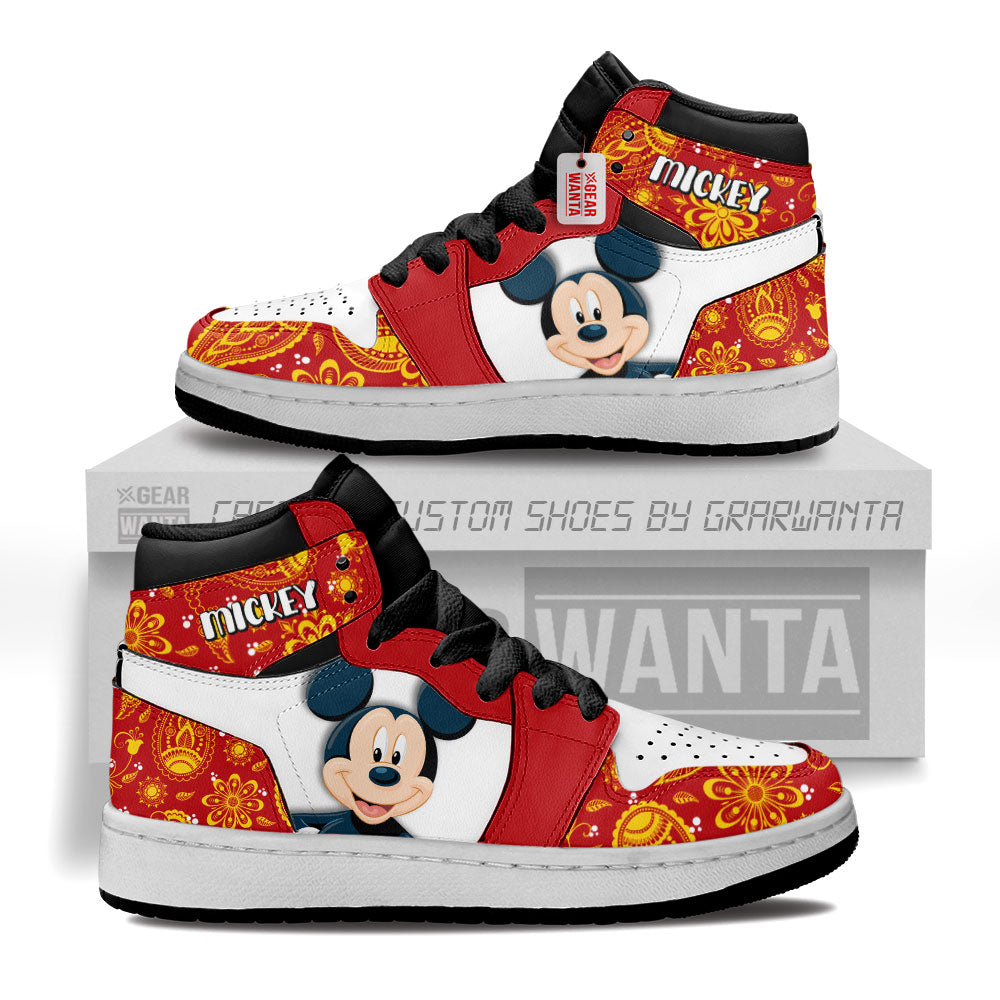 Mickey Kid J1s Sneakers Cartoon Collection - Gearwanta.com