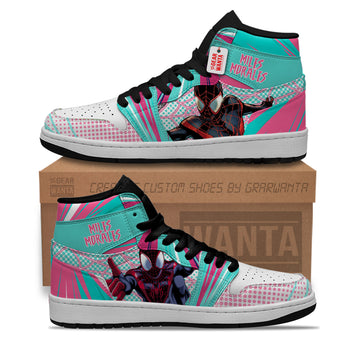 Miles Morales J1 Shoes Personalized Collection- gearwanta.com