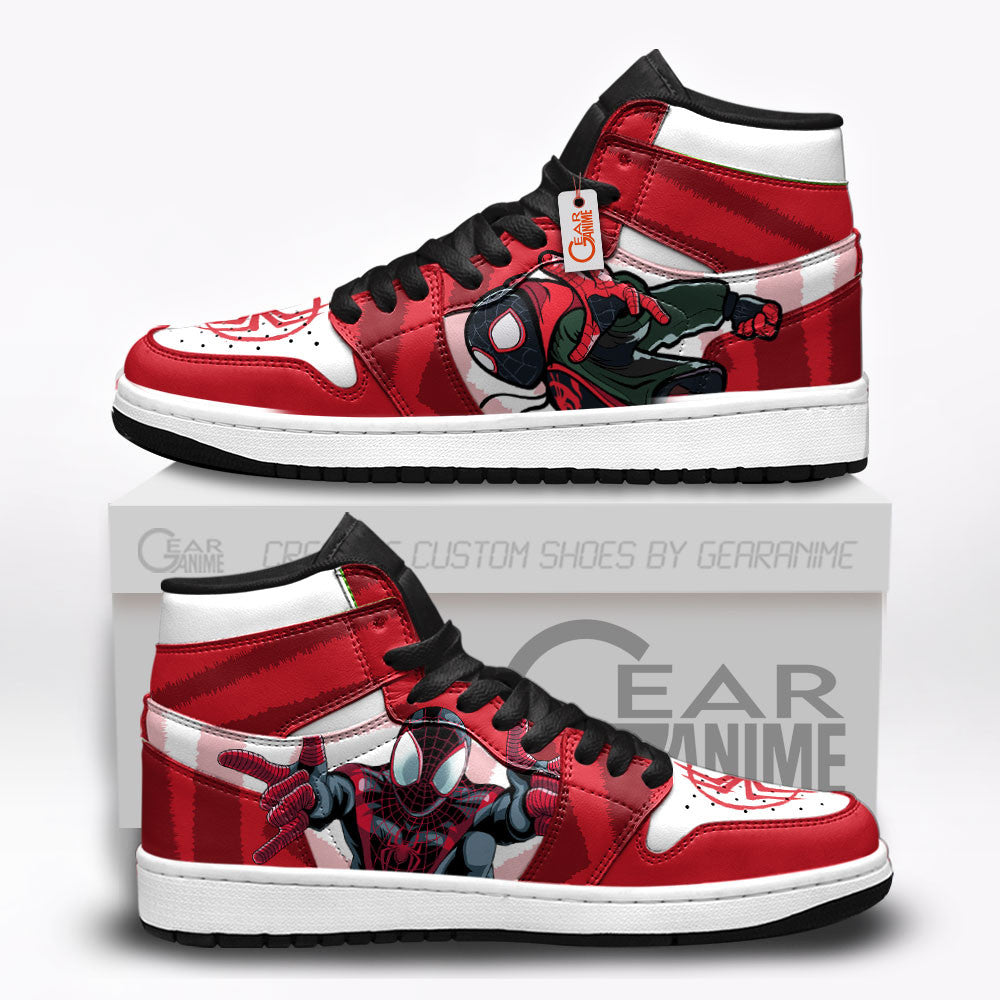 Miles Morales J1-Sneakers Custom Shoes Gearwanta.com