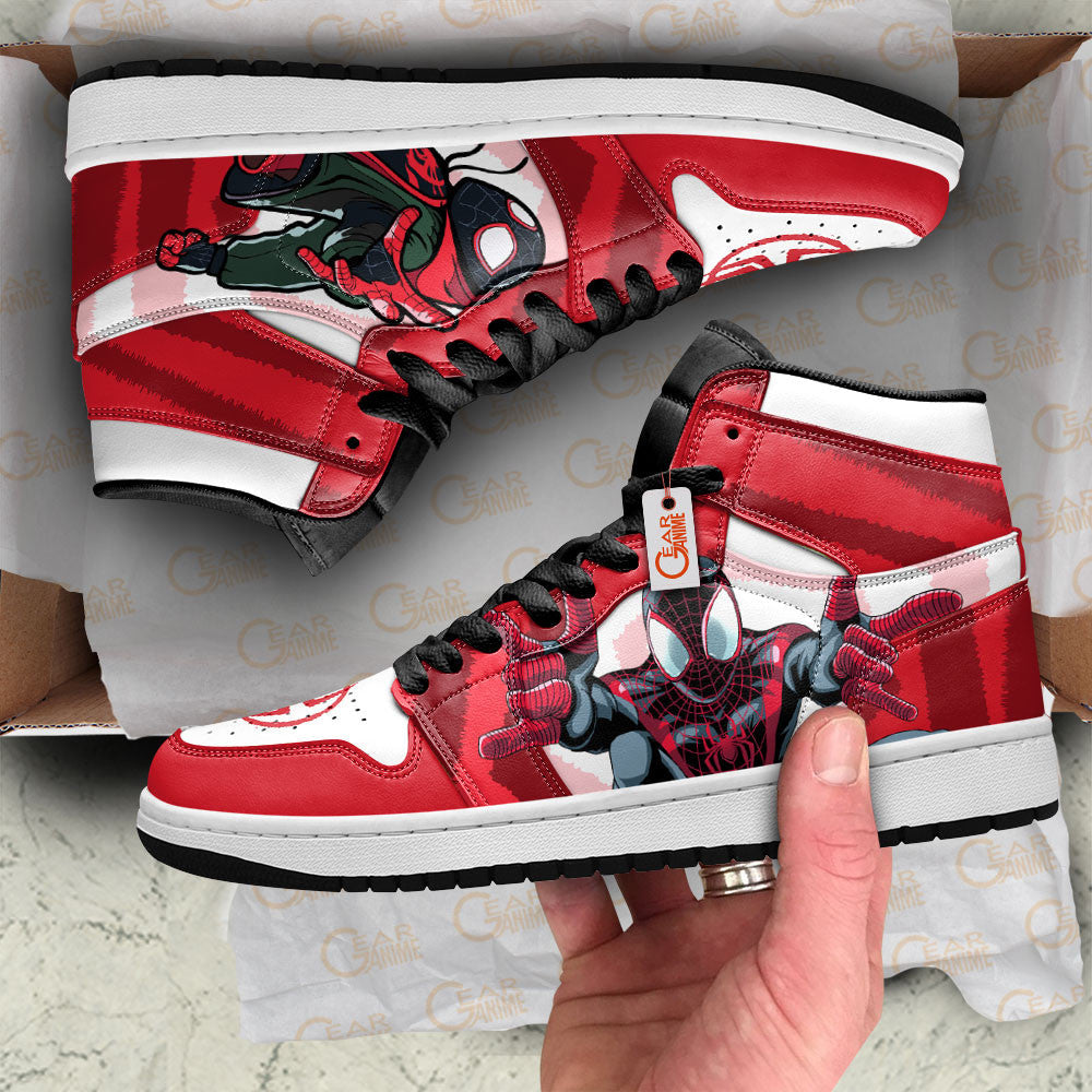 Miles Morales J1-Sneakers Custom Shoes Gearwanta.com