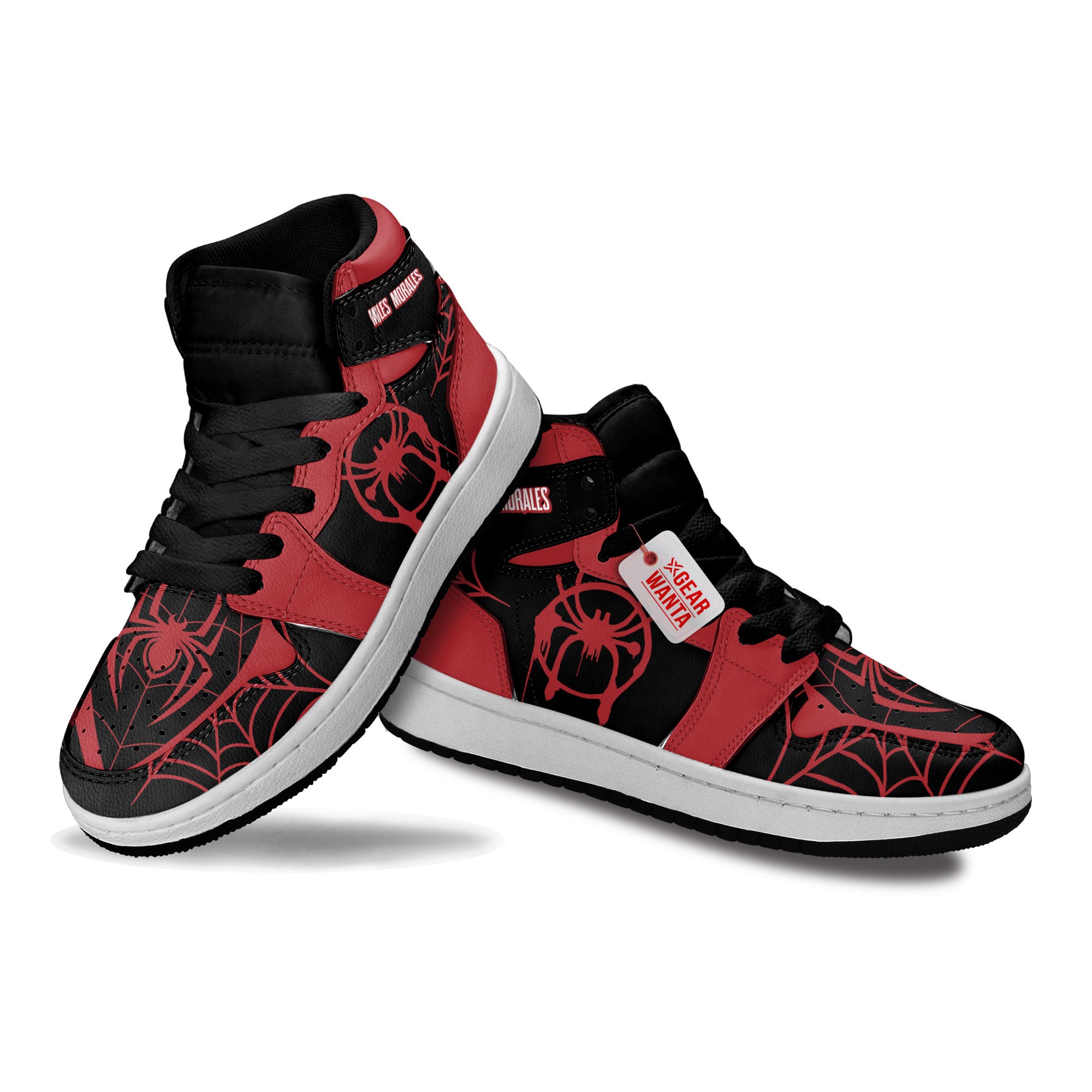 Miles Morales Personalized Kid J1s Sneakers Collection - Gearwanta.com