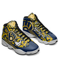 Milwaukee Brewers J13 Sneakers Custom Shoes-Gear Wanta