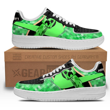 Creeper Minecraft Custom Air Sneakers LT11-Gear Wanta