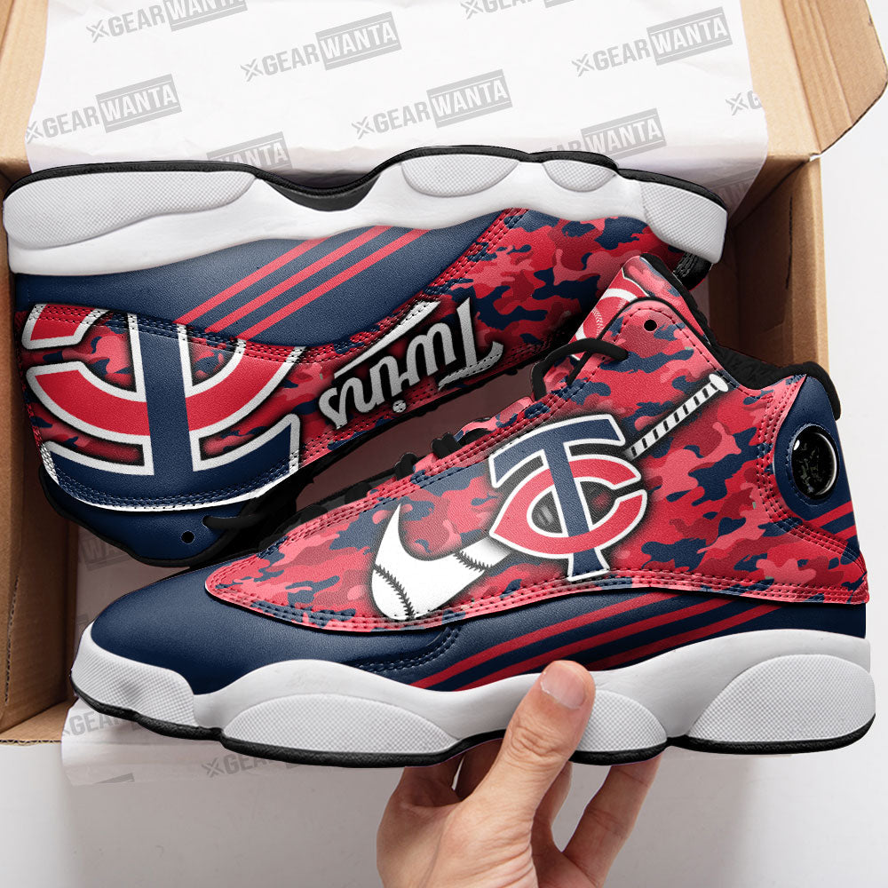 Minnesota Twins J13 Sneakers Custom Shoes-Gear Wanta