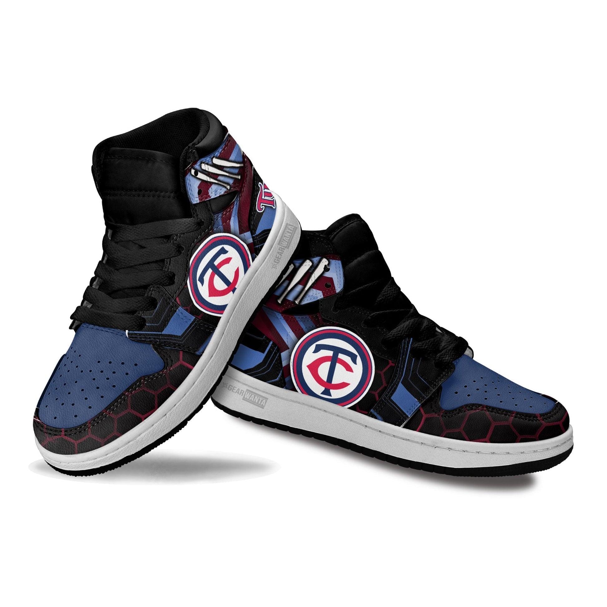 Minnesota Twins Kid Sneakers Custom-Gear Wanta