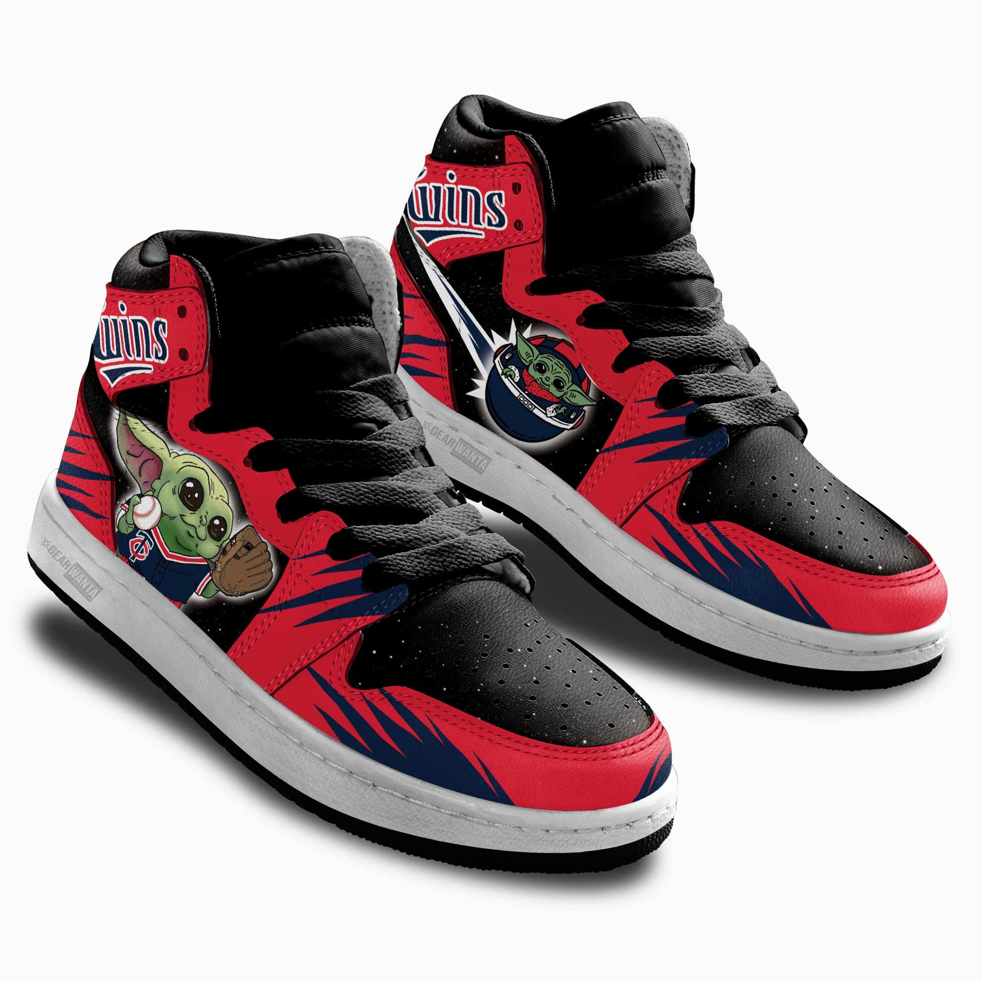 Minnesota Twins Kid Sneakers Custom For Kids-Gear Wanta