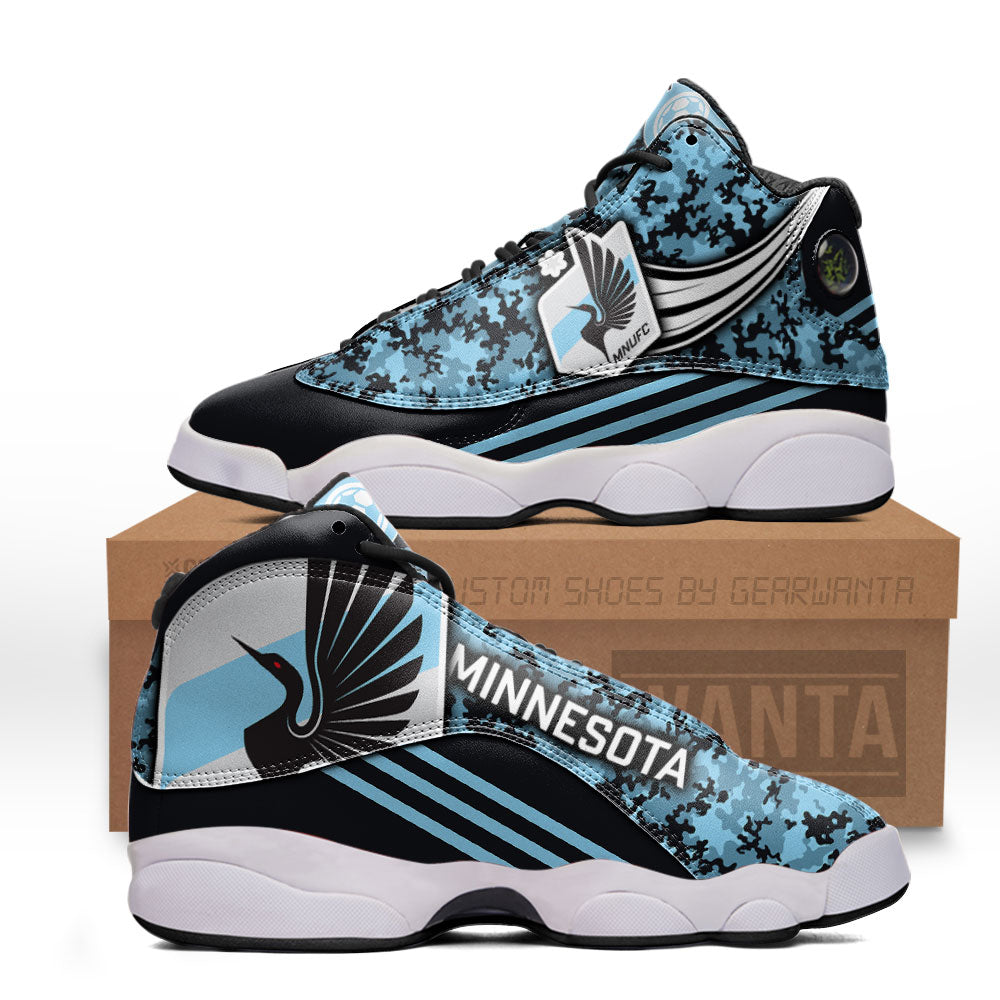 Minnesota United FC J13 Sneakers Custom Shoes-Gear Wanta