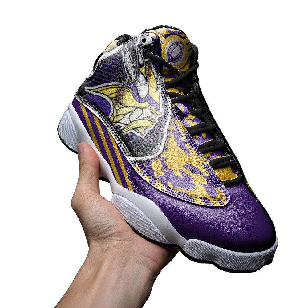 Minnesota Vikings J13 Sneakers Custom Shoes-Gear Wanta