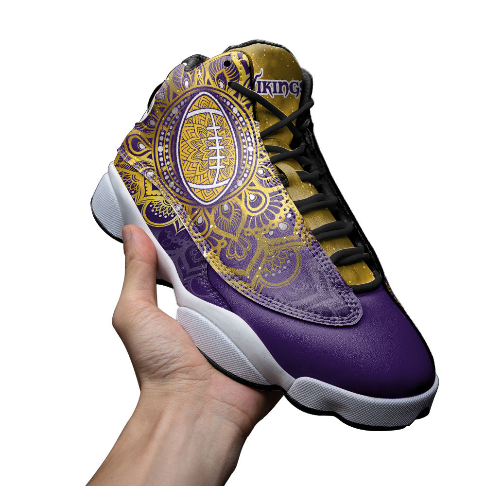 Minnesota Vikings J13 Sneakers Custom Shoes-Gear Wanta