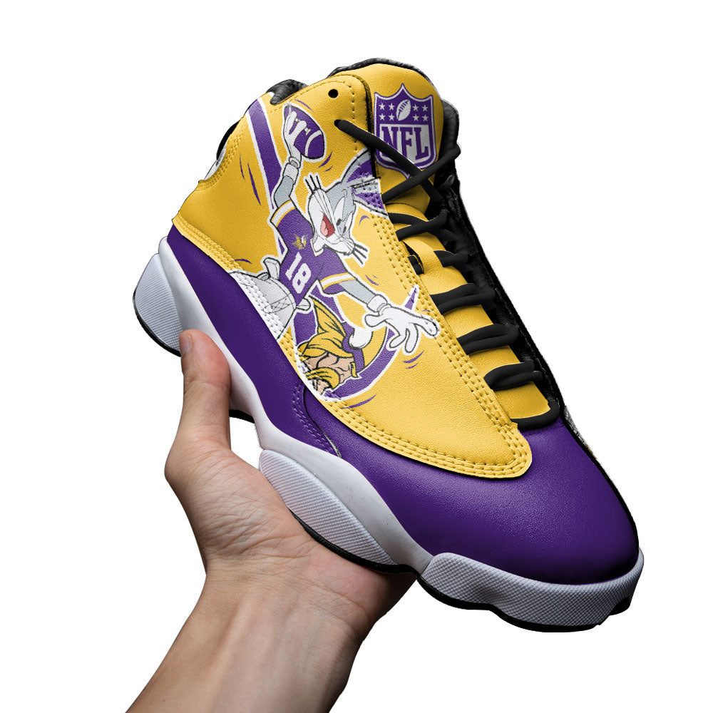 Minnesota Vikings J13 SneakersCustom Shoes-Gear Wanta