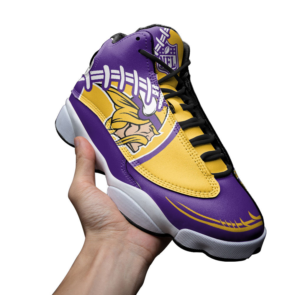 Minnesota Vikings J13 Sneakers Custom Shoes-Gear Wanta