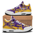 Minnesota Vikings J3 Sneakers Custom Shoes-Gear Wanta