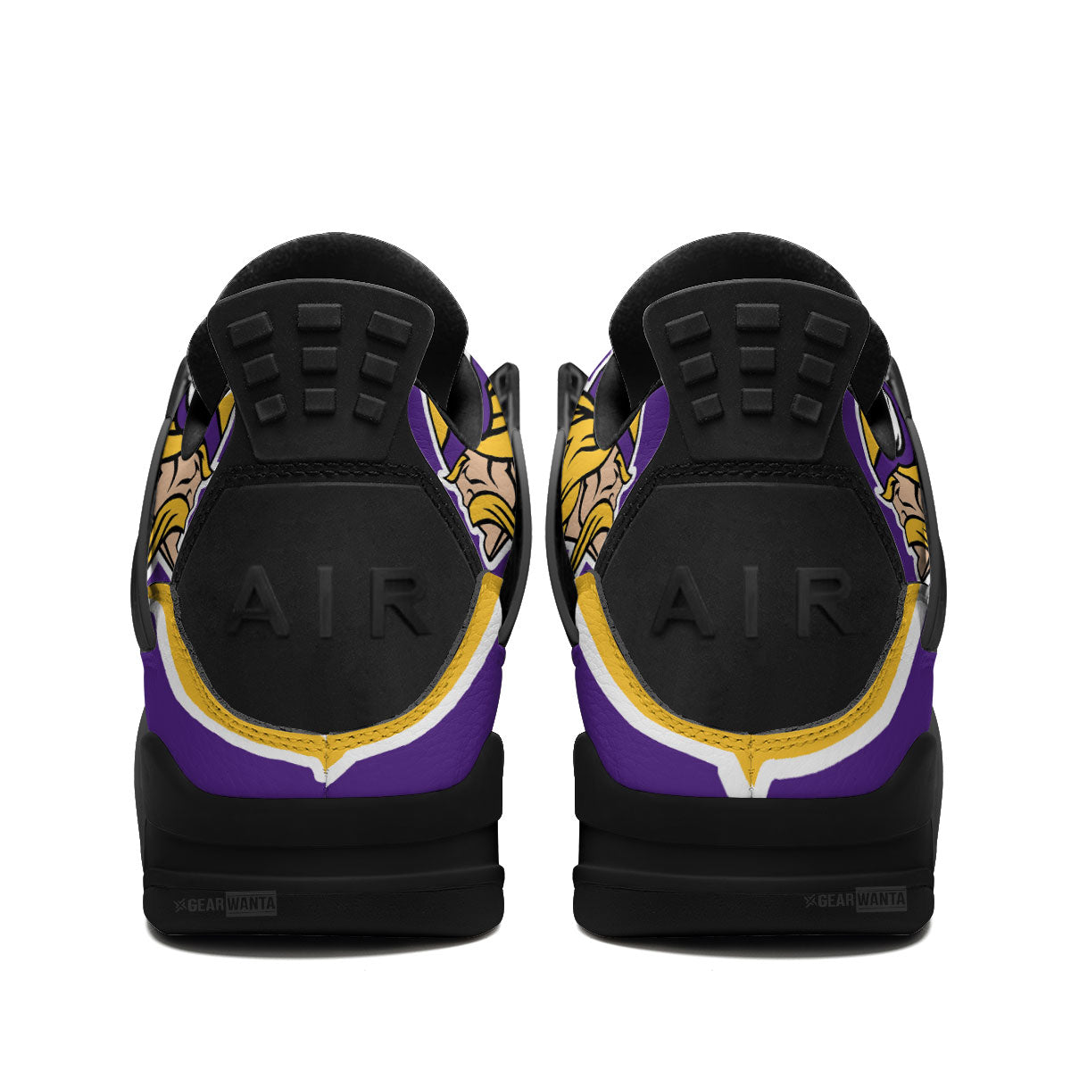 Minnesota Vikings Aj4 Sneakers Custom Shoes-Gear Wanta