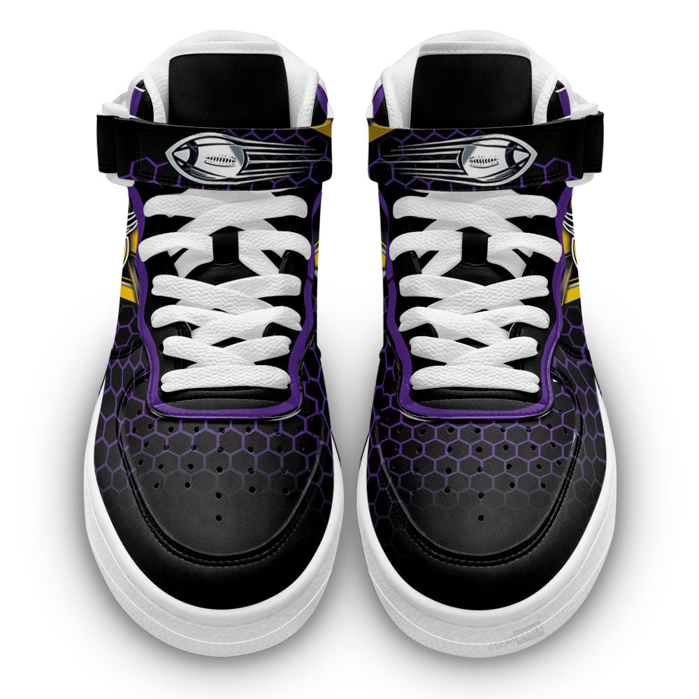 Minnesota Vikings Sneakers Custom Air Mid Shoes For Fans-Gear Wanta