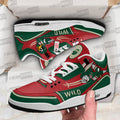 Minnesota Wild J3 Sneakers Custom Shoes-Gear Wanta