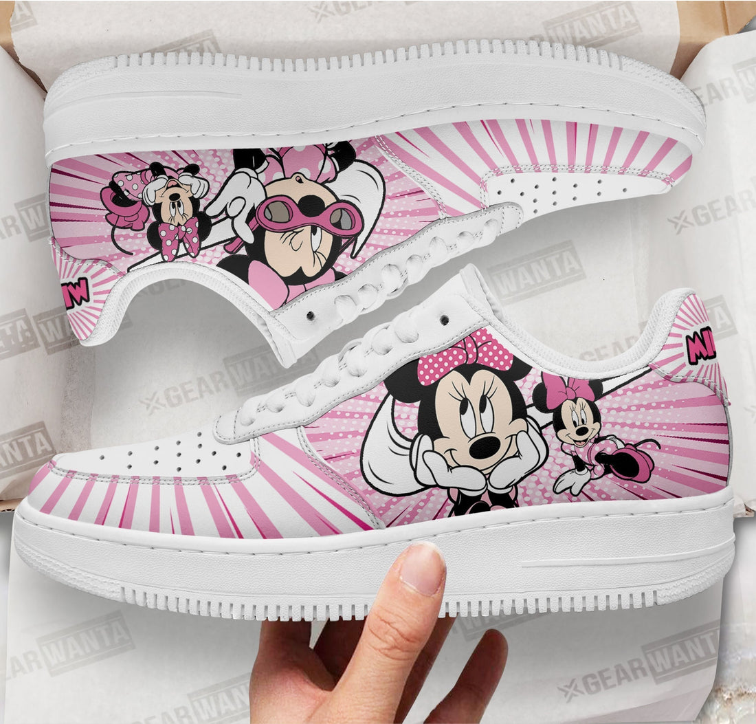 Minnie Air Sneakers Custom Shoes-Gear Wanta