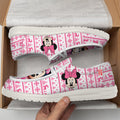 Minnie Christmas Ugly Canvas Loafer Shoes-gearwanta.com