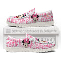 Minnie Christmas Ugly Canvas Loafer Shoes-gearwanta.com