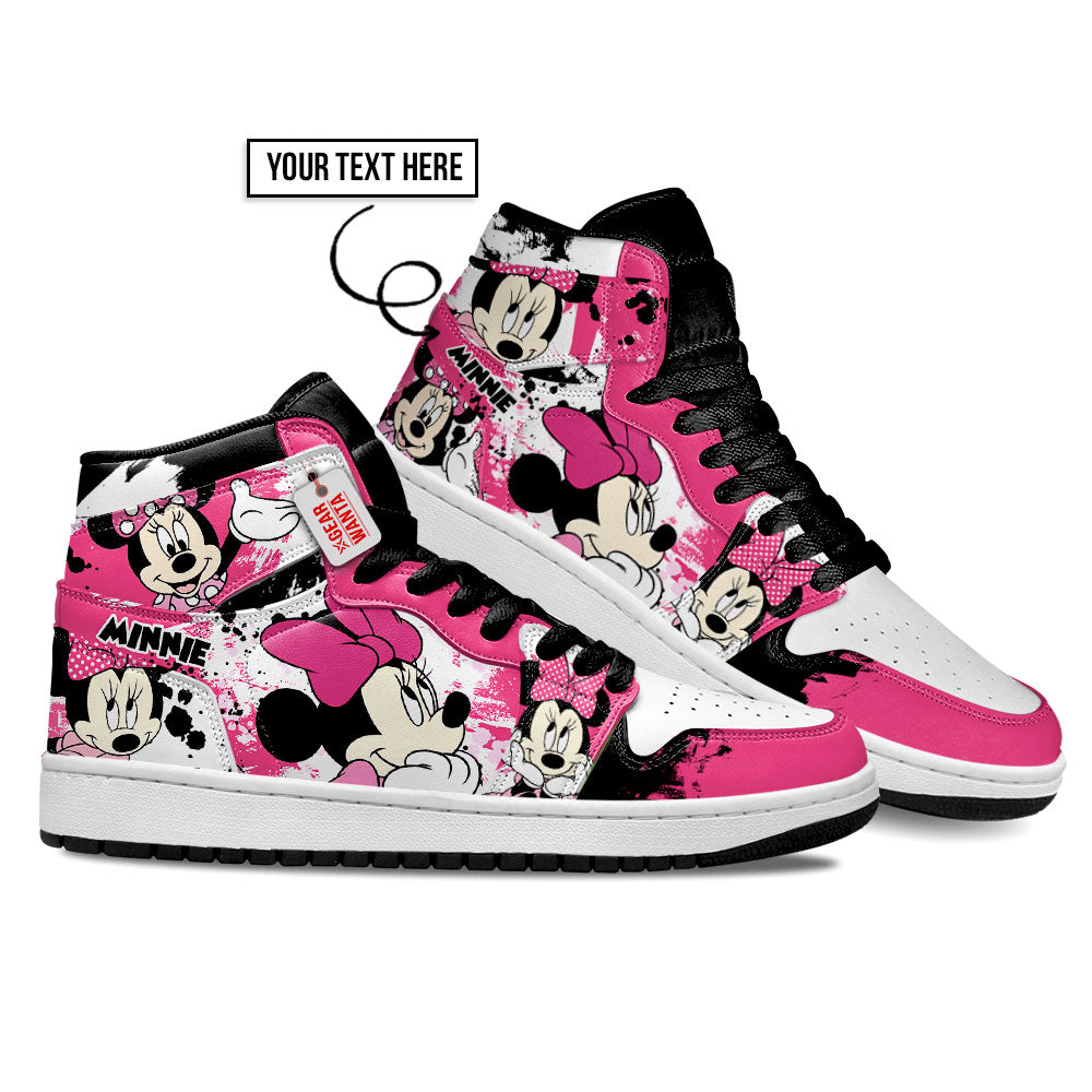 Minnie J1 Shoes Custom For Fans- gearwanta.com