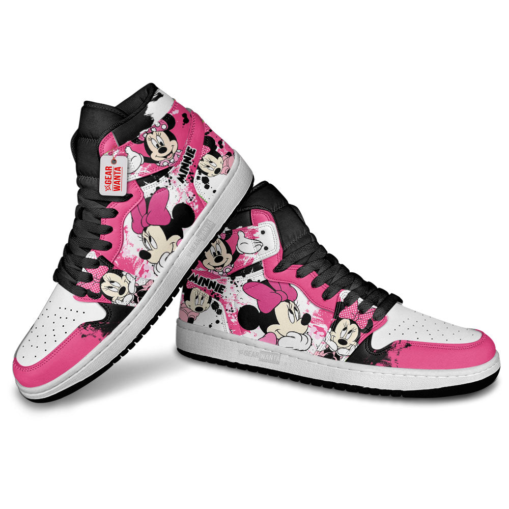 Minnie J1 Shoes Custom For Fans- gearwanta.com