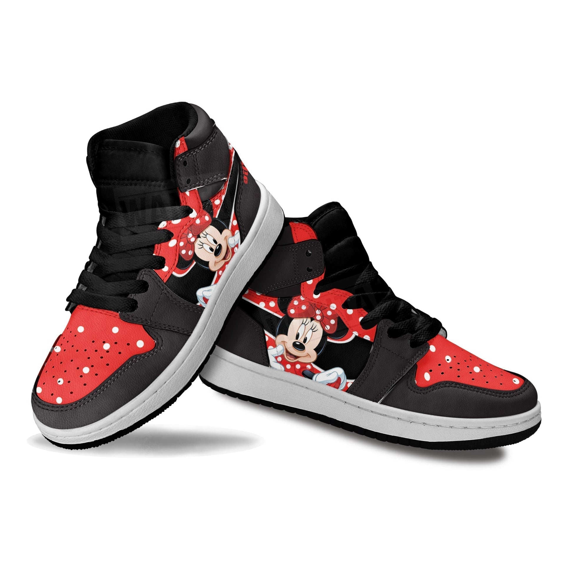 Tasmanian Minnie Kid Sneakers Custom-Gear Wanta