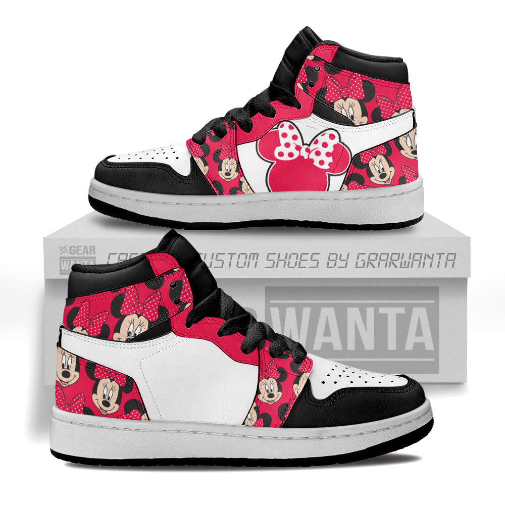 Minnie Kid J1s Sneakers Cartoon Collection - Gearwanta.com
