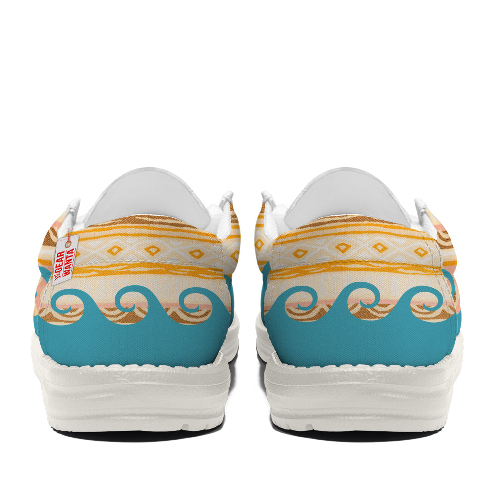 Moana and Maui Canvas Loafer Shoes-gearwanta.com